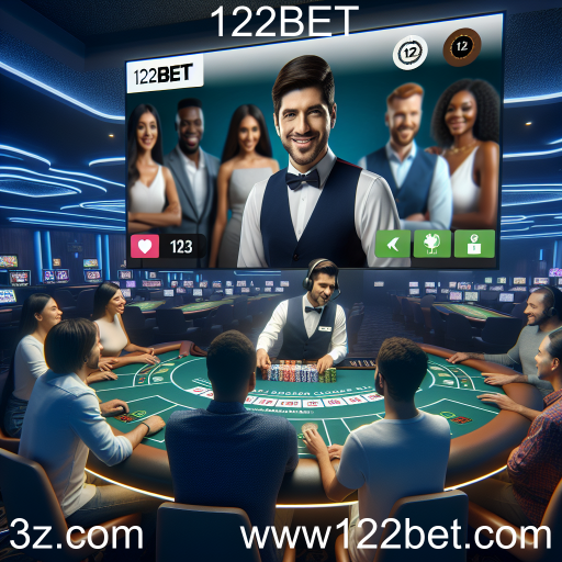 A Experiência Imersiva do Cassino Ao Vivo na 122BET